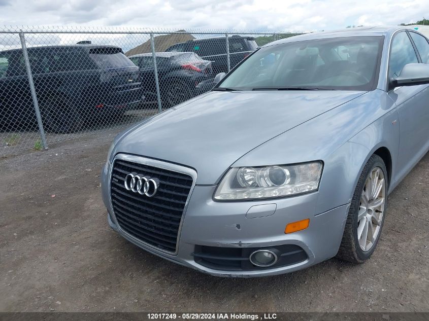 2010 Audi A6 Quattro VIN: WAUPGCFB6AN051119 Lot: 12017249