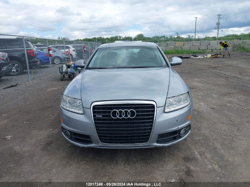 2010 Audi A6 Quattro VIN: WAUPGCFB6AN051119 Lot: 12017249