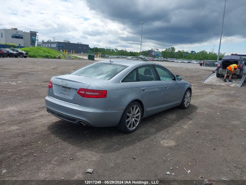 2010 Audi A6 Quattro VIN: WAUPGCFB6AN051119 Lot: 12017249