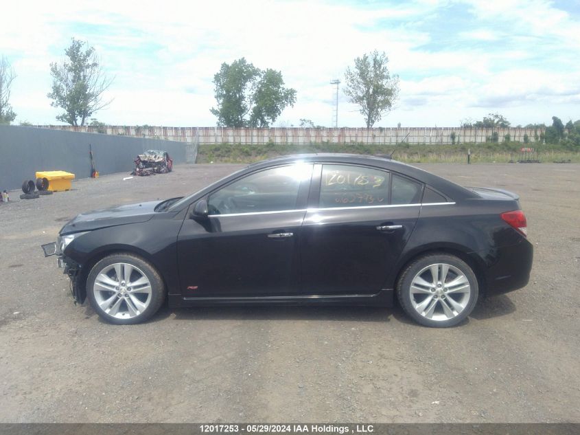 2015 Chevrolet Cruze VIN: 1G1PG5SB1F7260793 Lot: 12017253