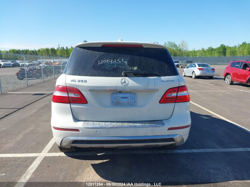 2013 Mercedes-Benz Ml-Class VIN: 4JGDA2EB4DA225733 Lot: 12017254