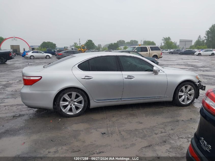 2007 Lexus Ls 460 VIN: JTHBL46F775030014 Lot: 12017258