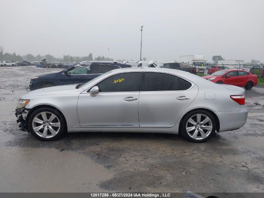 2007 Lexus Ls 460 VIN: JTHBL46F775030014 Lot: 12017258