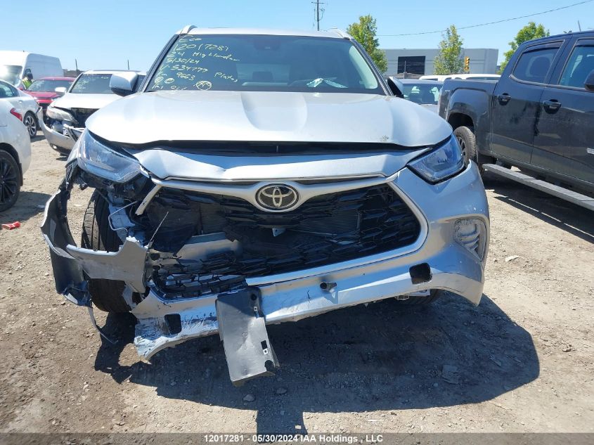 2024 Toyota Highlander Limited/Xle/Xse VIN: 5TDKDRBH4RS534777 Lot: 12017281