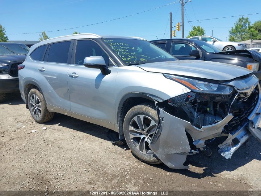 2024 Toyota Highlander Limited/Xle/Xse VIN: 5TDKDRBH4RS534777 Lot: 12017281