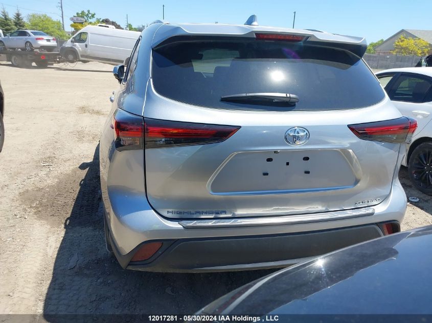 2024 Toyota Highlander Limited/Xle/Xse VIN: 5TDKDRBH4RS534777 Lot: 12017281