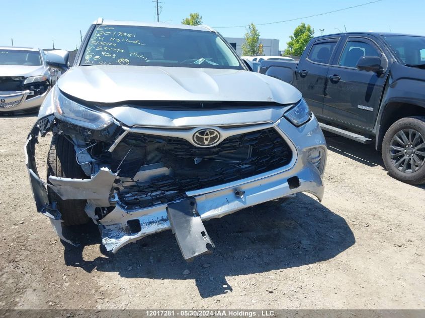 2024 Toyota Highlander Limited/Xle/Xse VIN: 5TDKDRBH4RS534777 Lot: 12017281