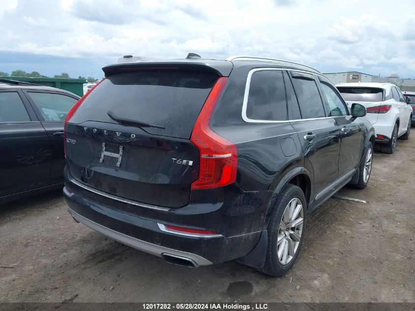 2017 Volvo Xc90 T6 VIN: YV4A22PLXH1165793 Lot: 12017282