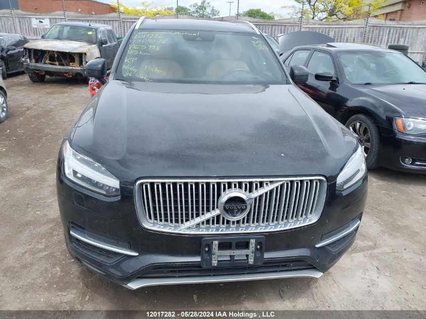 2017 Volvo Xc90 T6 VIN: YV4A22PLXH1165793 Lot: 12017282