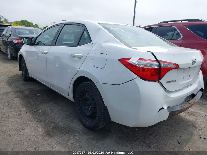 2015 Toyota Corolla L/Le/Le Pls/Prm/S/S Pls VIN: 2T1BURHE8FC310185 Lot: 12017317