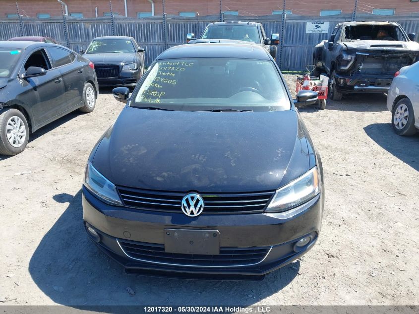 2013 Volkswagen Jetta VIN: 3VWLX7AJ3DM424605 Lot: 12017320