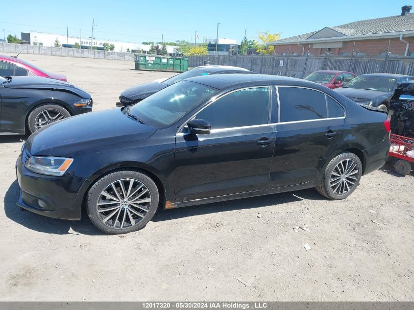 2013 Volkswagen Jetta VIN: 3VWLX7AJ3DM424605 Lot: 12017320