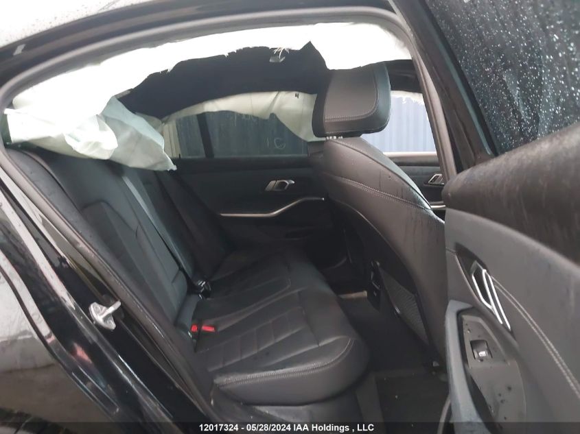 2021 BMW 3 Series VIN: 3MW5R7J0XM8C15283 Lot: 12017324