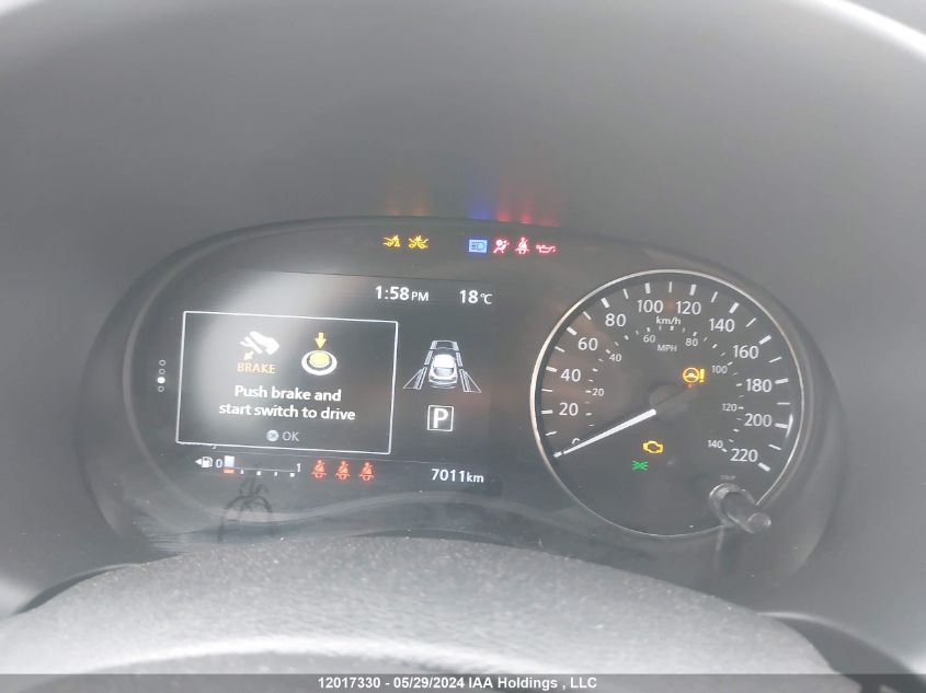 2024 Nissan Kicks Sv VIN: 3N1CP5CV0RL534356 Lot: 12017330