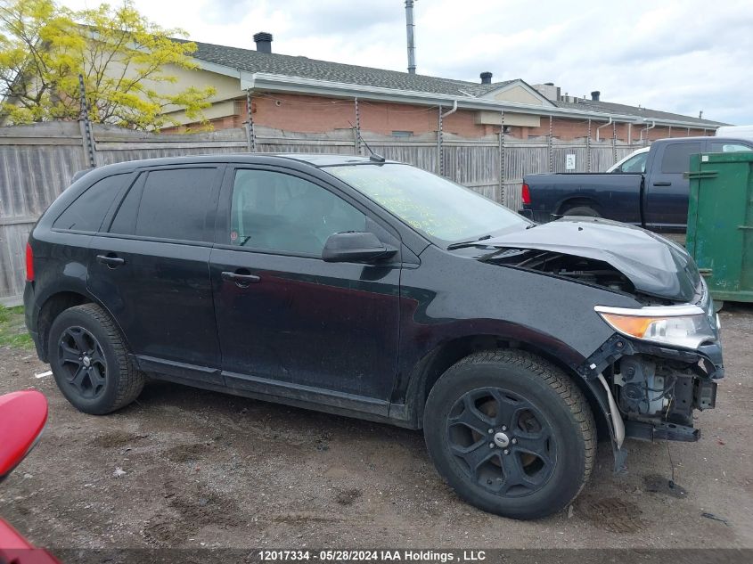 2013 Ford Edge Sel VIN: 2FMDK3JC1DBE27130 Lot: 12017334