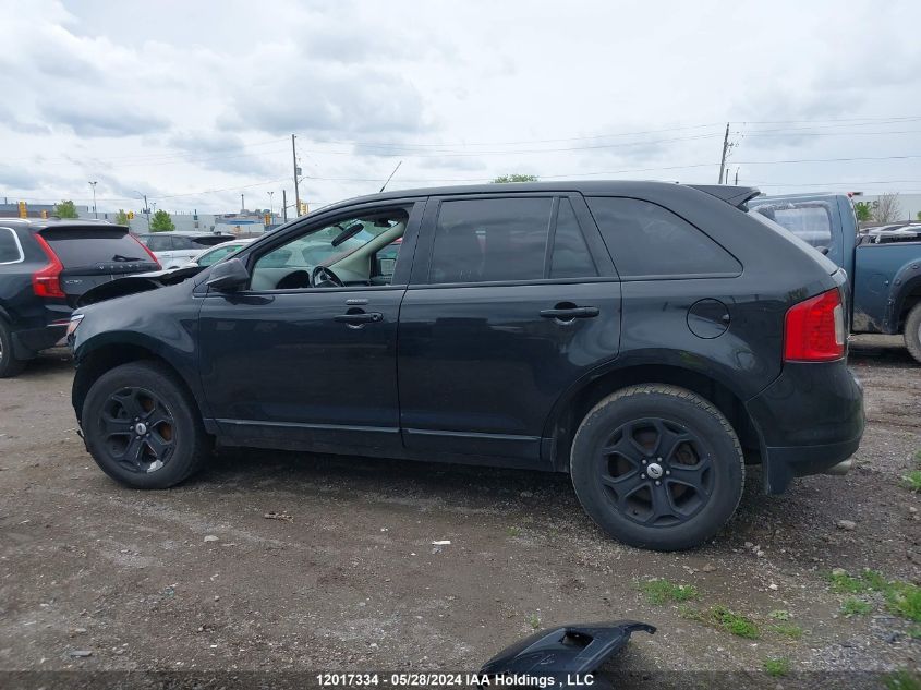 2013 Ford Edge Sel VIN: 2FMDK3JC1DBE27130 Lot: 12017334