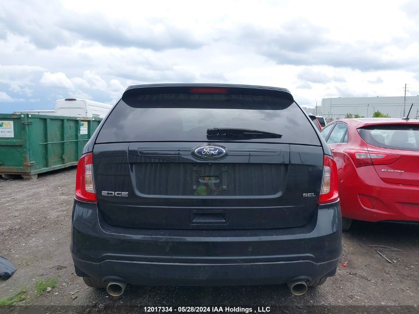 2013 Ford Edge Sel VIN: 2FMDK3JC1DBE27130 Lot: 12017334