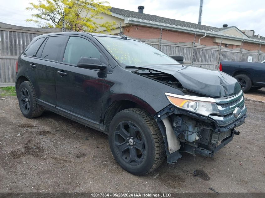 2013 Ford Edge Sel VIN: 2FMDK3JC1DBE27130 Lot: 12017334