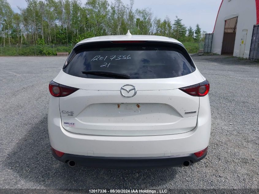 2021 Mazda Cx-5 VIN: JM3KFBCMXM0131712 Lot: 12017336