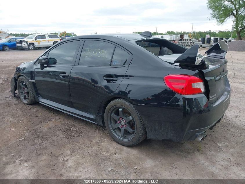 2015 Subaru Wrx VIN: JF1VA2U69F9807964 Lot: 12017338