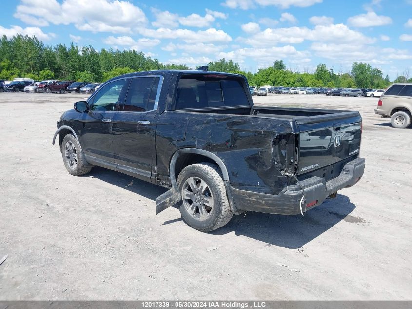 2019 Honda Ridgeline VIN: 5FPYK3F79KB501208 Lot: 12017339