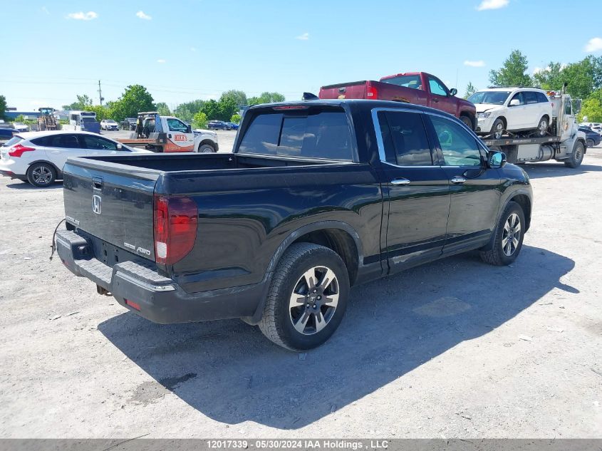 2019 Honda Ridgeline VIN: 5FPYK3F79KB501208 Lot: 12017339