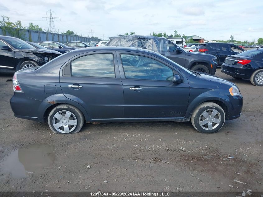 2011 Chevrolet Aveo VIN: 3G1TC5DG0BL114524 Lot: 12017343