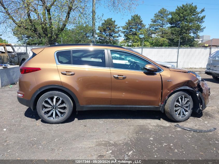 2018 Kia Sportage Ex VIN: KNDPNCAC7J7471565 Lot: 12017344