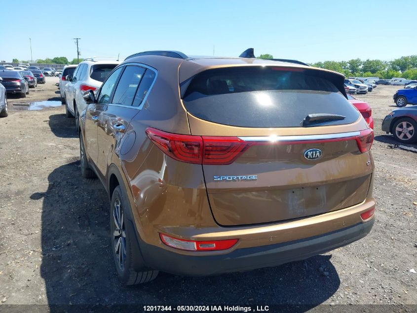 2018 Kia Sportage Ex VIN: KNDPNCAC7J7471565 Lot: 12017344