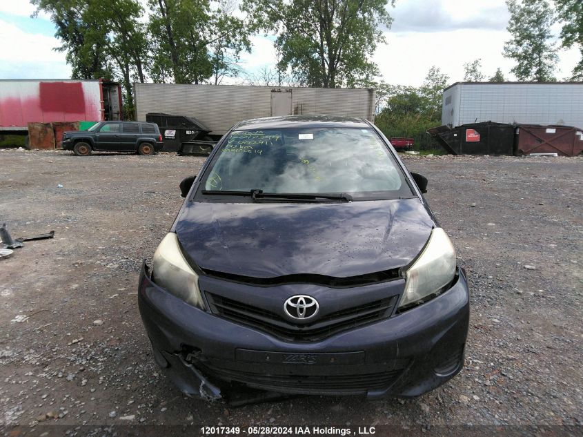 2014 Toyota Yaris Le VIN: VNKKTUD31EA002411 Lot: 12017349