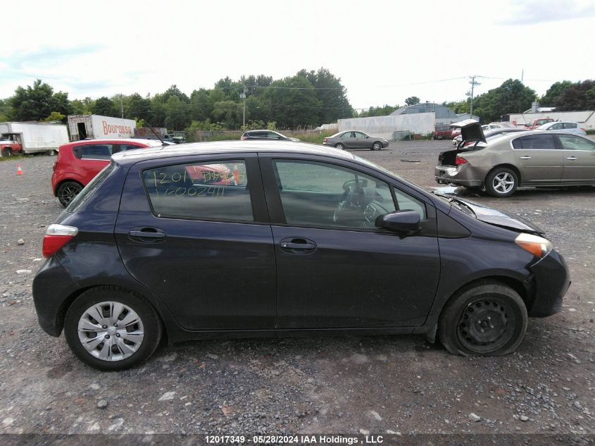 2014 Toyota Yaris Le VIN: VNKKTUD31EA002411 Lot: 12017349