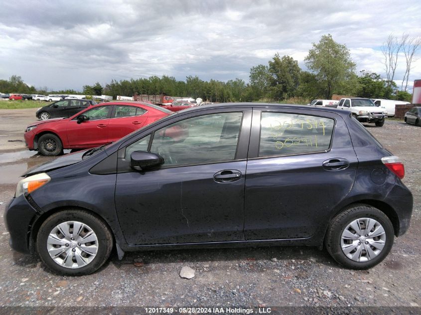 2014 Toyota Yaris Le VIN: VNKKTUD31EA002411 Lot: 12017349