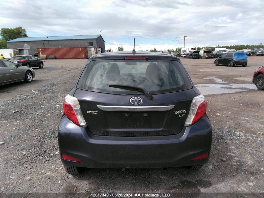 2014 Toyota Yaris Le VIN: VNKKTUD31EA002411 Lot: 12017349