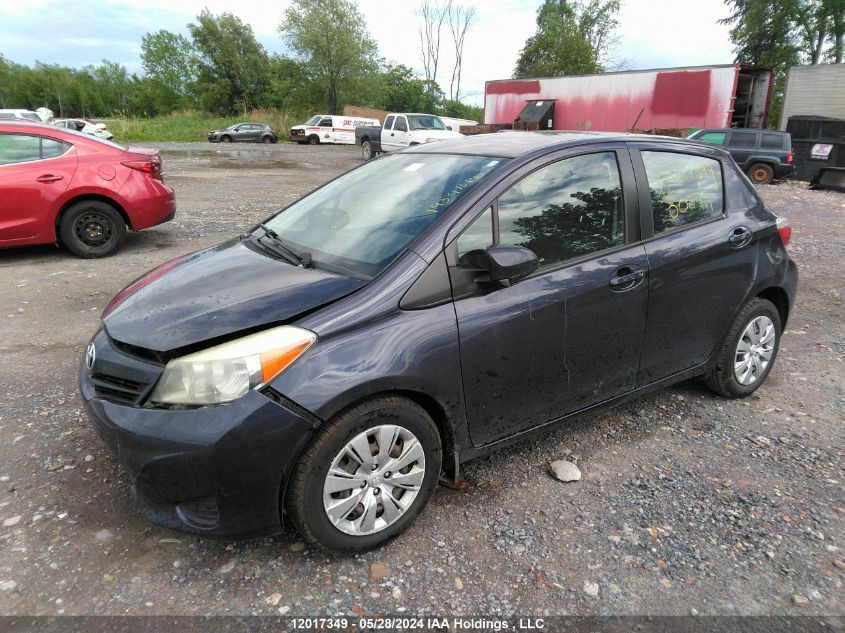 2014 Toyota Yaris Le VIN: VNKKTUD31EA002411 Lot: 12017349