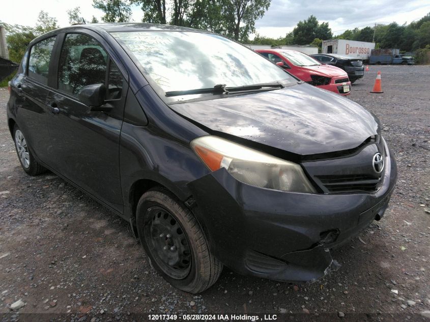 2014 Toyota Yaris Le VIN: VNKKTUD31EA002411 Lot: 12017349