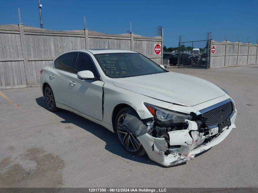 2015 Infiniti Q50 VIN: JN1BV7AR6FM417398 Lot: 12017350