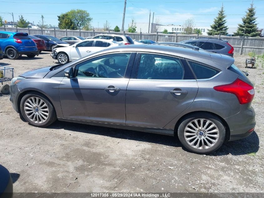 2012 Ford Focus Titanium VIN: 1FAHP3N22CL164711 Lot: 12017355