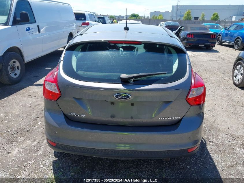 2012 Ford Focus Titanium VIN: 1FAHP3N22CL164711 Lot: 12017355