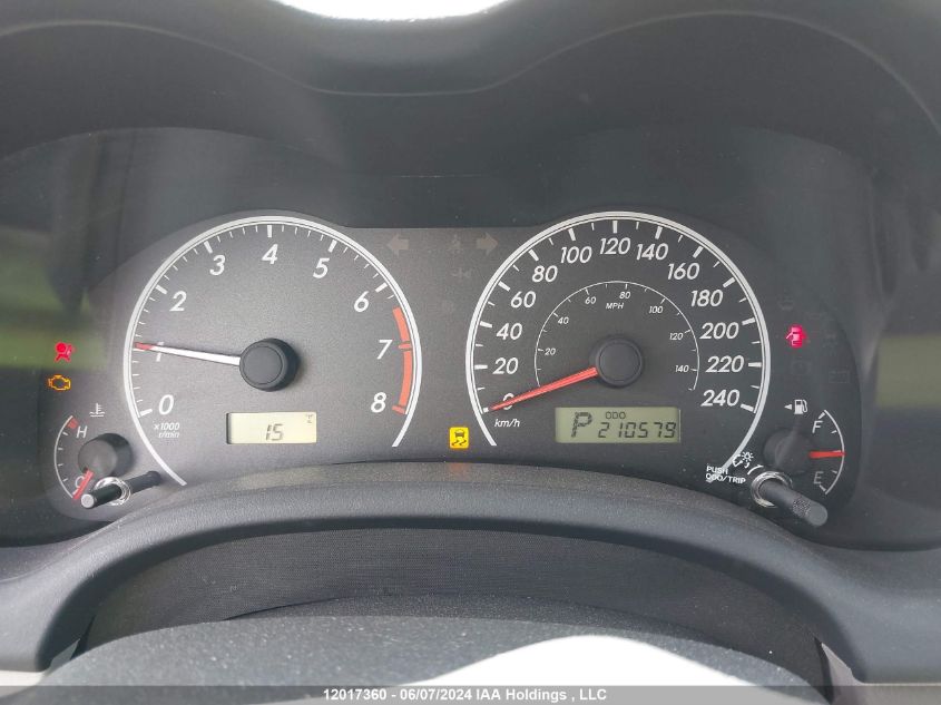 2011 Toyota Corolla Le VIN: 2T1BU4EE0BC647810 Lot: 12017360