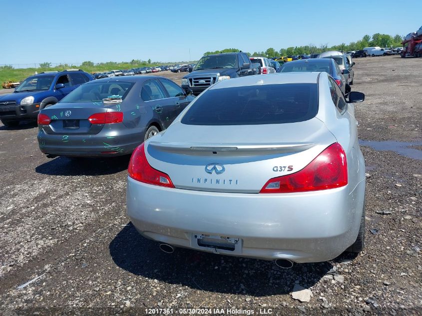 2008 Infiniti G37 Journey/Sport VIN: JNKCV64E38M127481 Lot: 12017361