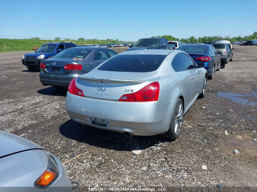 2008 Infiniti G37 Journey/Sport VIN: JNKCV64E38M127481 Lot: 12017361