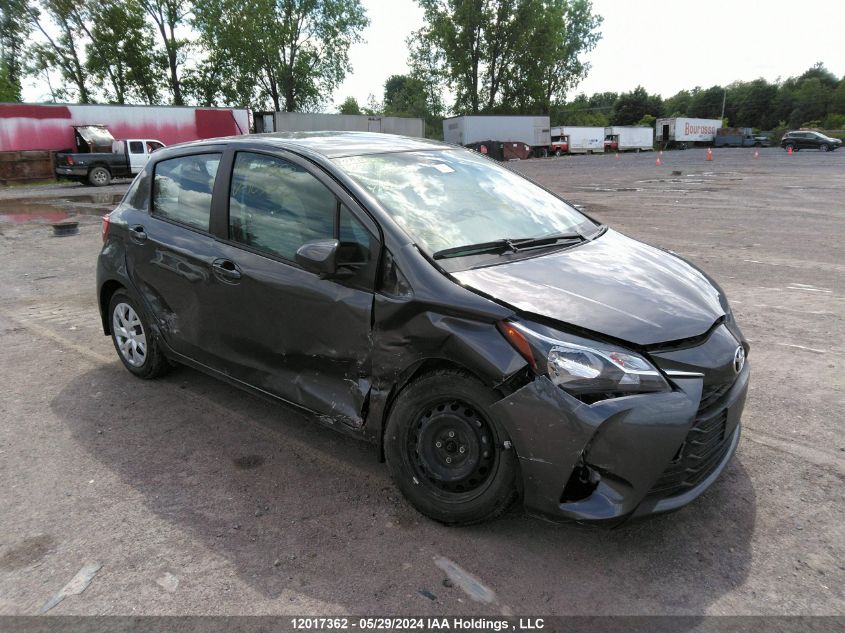 2019 Toyota Yaris Le VIN: VNKKTUD30KA105752 Lot: 12017362