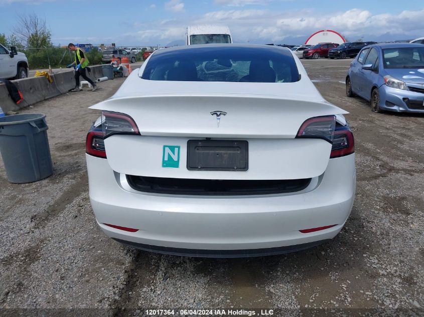 2022 Tesla Model 3 VIN: 5YJ3E1EA5NF250946 Lot: 12017364