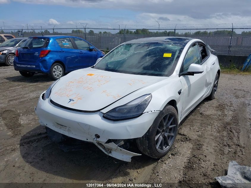 2022 Tesla Model 3 VIN: 5YJ3E1EA5NF250946 Lot: 12017364