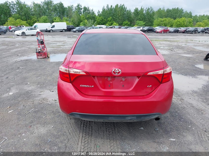 2017 Toyota Corolla Ce/Le/Se VIN: 2T1BURHE9HC874432 Lot: 12017367
