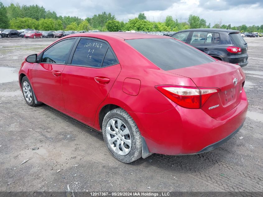 2017 Toyota Corolla Ce/Le/Se VIN: 2T1BURHE9HC874432 Lot: 12017367