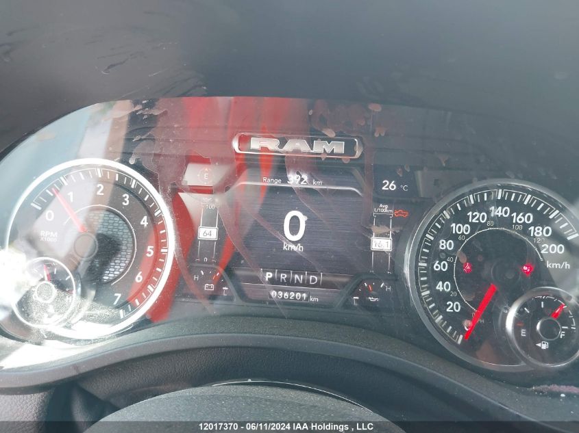 2022 Ram 1500 Sport VIN: 1C6SRFVT3NN232453 Lot: 12017370