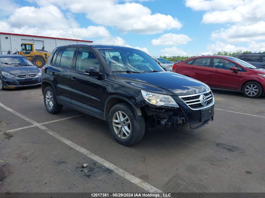 2010 Volkswagen Tiguan VIN: WVGBV7AX6AW508708 Lot: 12017381