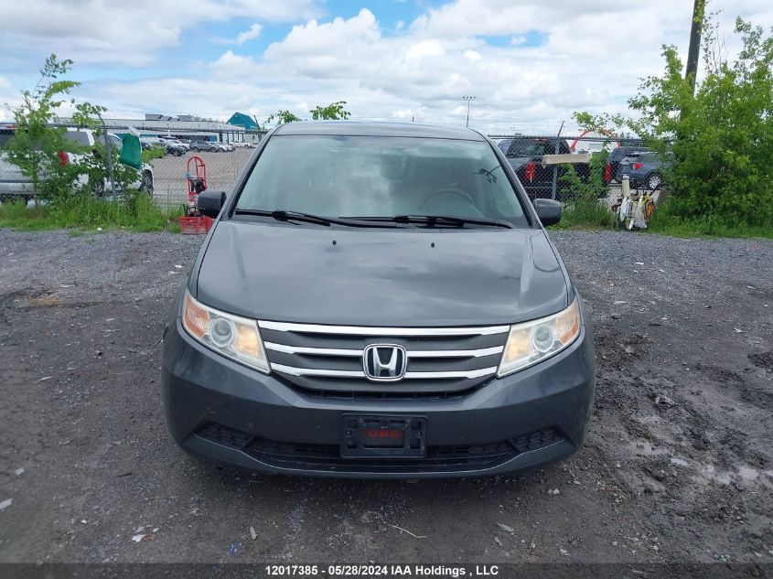 2013 Honda Odyssey Ex VIN: 5FNRL5H47DB506323 Lot: 12017385