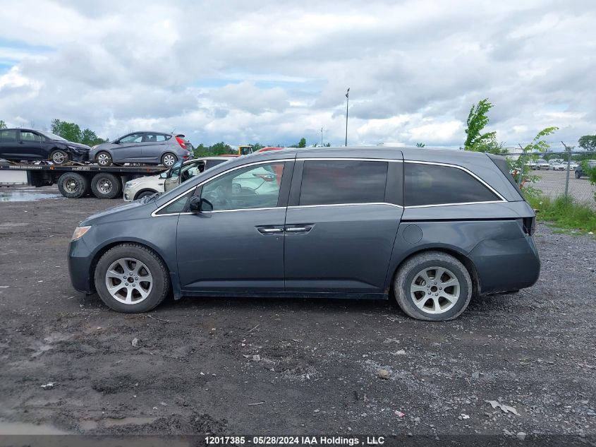 2013 Honda Odyssey Ex VIN: 5FNRL5H47DB506323 Lot: 12017385